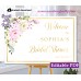 Cream pink roses Bridal Shower welcome sign template,Bridal Shower welcome sign,(135a)